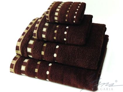 Microcotton towel Mishel brown