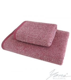 Handtuch Melange E 355 rosа