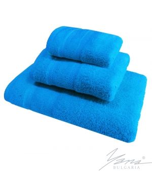 Handtuch aus Mikro-Baumw. B579 blau