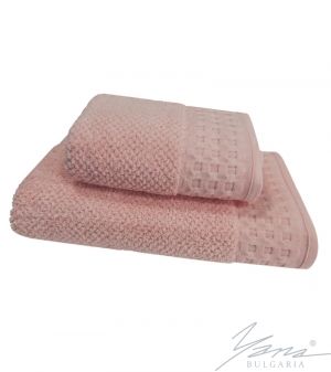 Полотенце из микрохлопка Флоатинг розовое