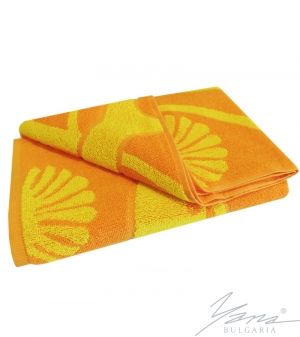 Beach towel E 146 yellow