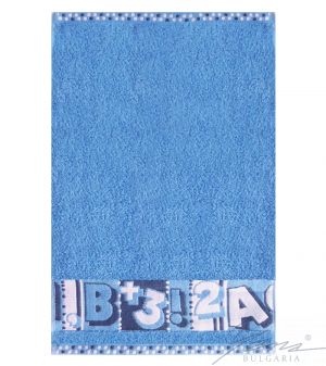 Handtuch aus Mikro-Baumw. G 177 blau