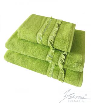 Полотенце В 492 зеленое
