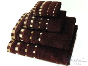 Microcotton towel Mishel brown