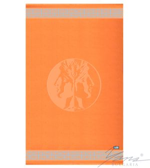 Semišový plážový ručník YANUS BEACH 2 oranžový