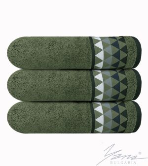 Microcotton towel F 296 green