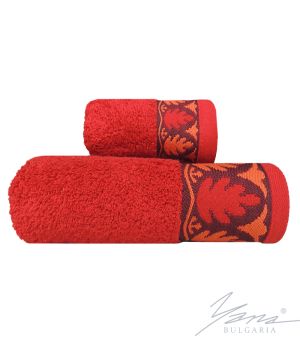Mikro bavlněný ručník A 184 Červené
