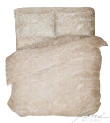 Спално бельо класик Омбре беж