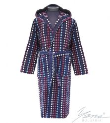 Мъжки халат Точки