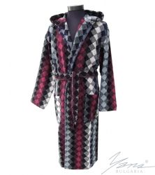 Юношески халат F203 бордо