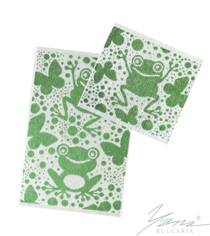 Детски хавлиени кърпи  FROG26