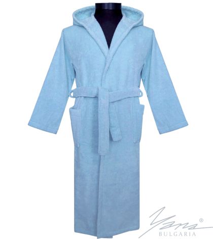 Teens' bathrobe blue