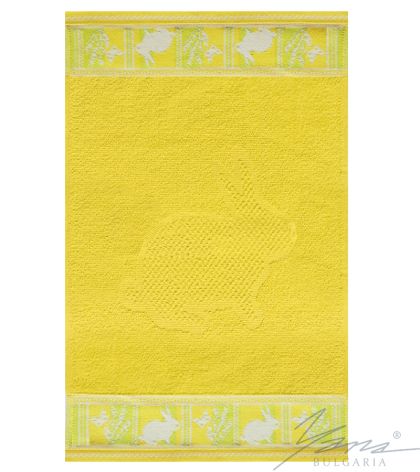 Towel EASTER yellow