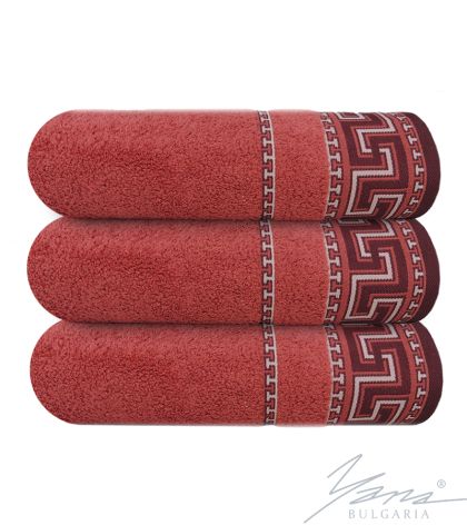 Microcotton towel 13Y273 red