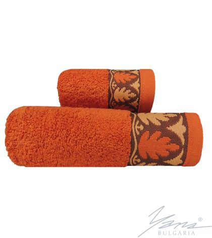 Mikro bavlnený uterák A 184 oranžová