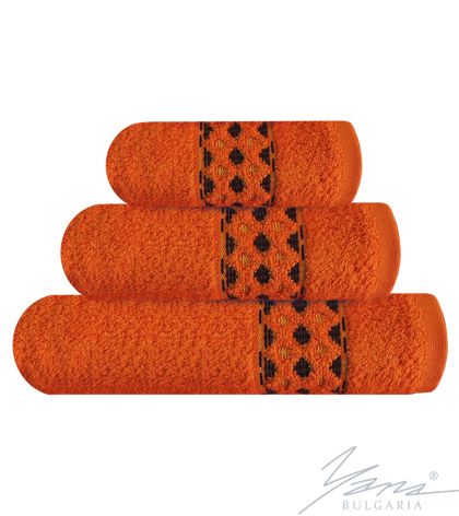 Handtuch aus Mikro-Baumw. Erik orange