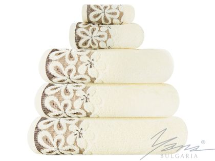 Microcotton towel DANTE vanilla