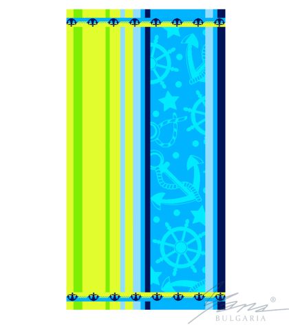 Полотенце пляжное бархатное YB 29