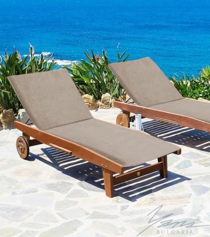 Chaise-longue towel Riton beige