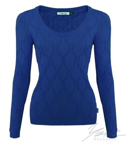 Дамски пуловер бие син