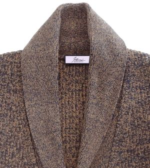 Дамска  вълнена жилетка "Жилетката на баба" меланж