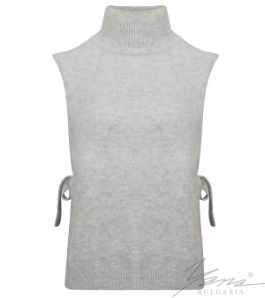 Damenbekleidung Cape grau
