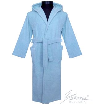Teens' bathrobe blue