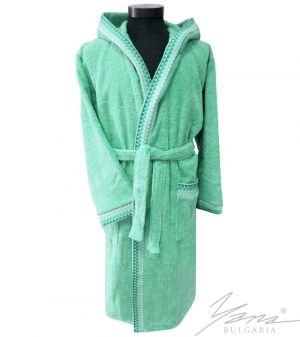 Adult bathrobe F296 mint