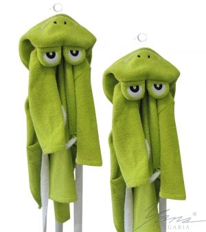 Kids' bathrobe Kermit
