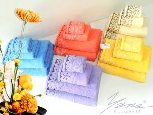Microcotton towel DANTE lilac