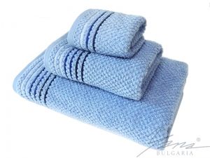 Microcotton towel B 584 Popcorn blue