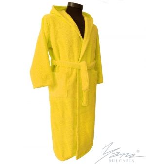 Teens' bathrobe yellow