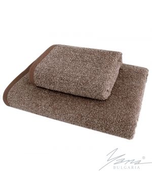 Towel Melange E 355 brown