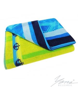 Хавлиена плажна кърпа велур YB 29