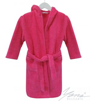 Kids' bathrobe Microcotton cyclame