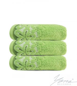 Microcotton towel Dante green