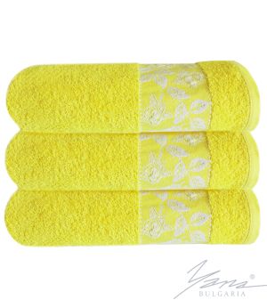 Towel Rose yellow