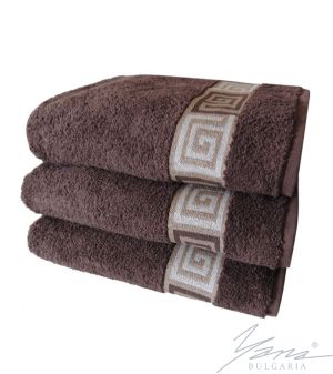 Cotton towel Dunau brown