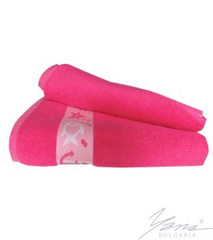 Beach towel DORI pink
