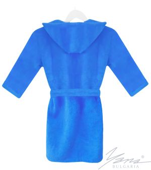 Kids' bathrobe Microcotton blue