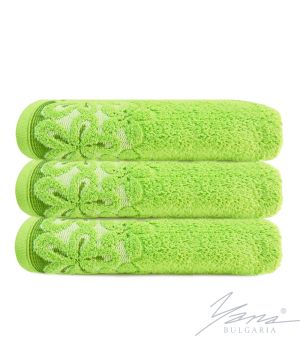 Microcotton towel Dante green