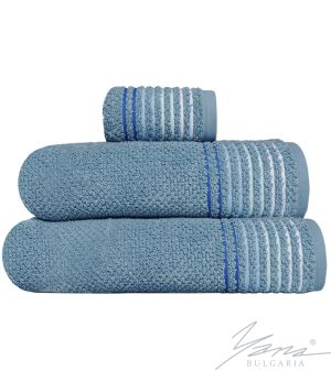 Microcotton towel B435 blue