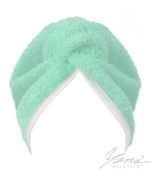 Ručník na hlavu s gumičkou - vlasový turbanMikro bavlna