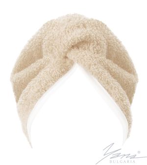 Кърпа за глава с ластик - тюрбан за коса Микропамук 