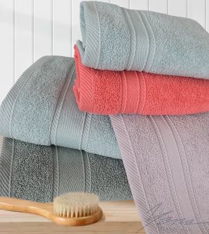 Microcotton towel B 593 grey