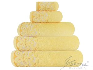 Handtuch aus Mikro-Baumw. DANTE gelb