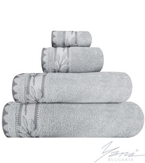 Mikrobavlnený uterák  JESEŇ sivá