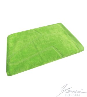Хавлиена плажна кърпа велур B 049 зелена